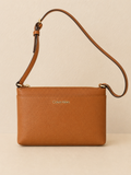Calvin Klein Women’s Cognac Crossbody Shoulder Bag