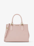 Michael Kors Marilyn Medium Saffiano Leather Satchel
