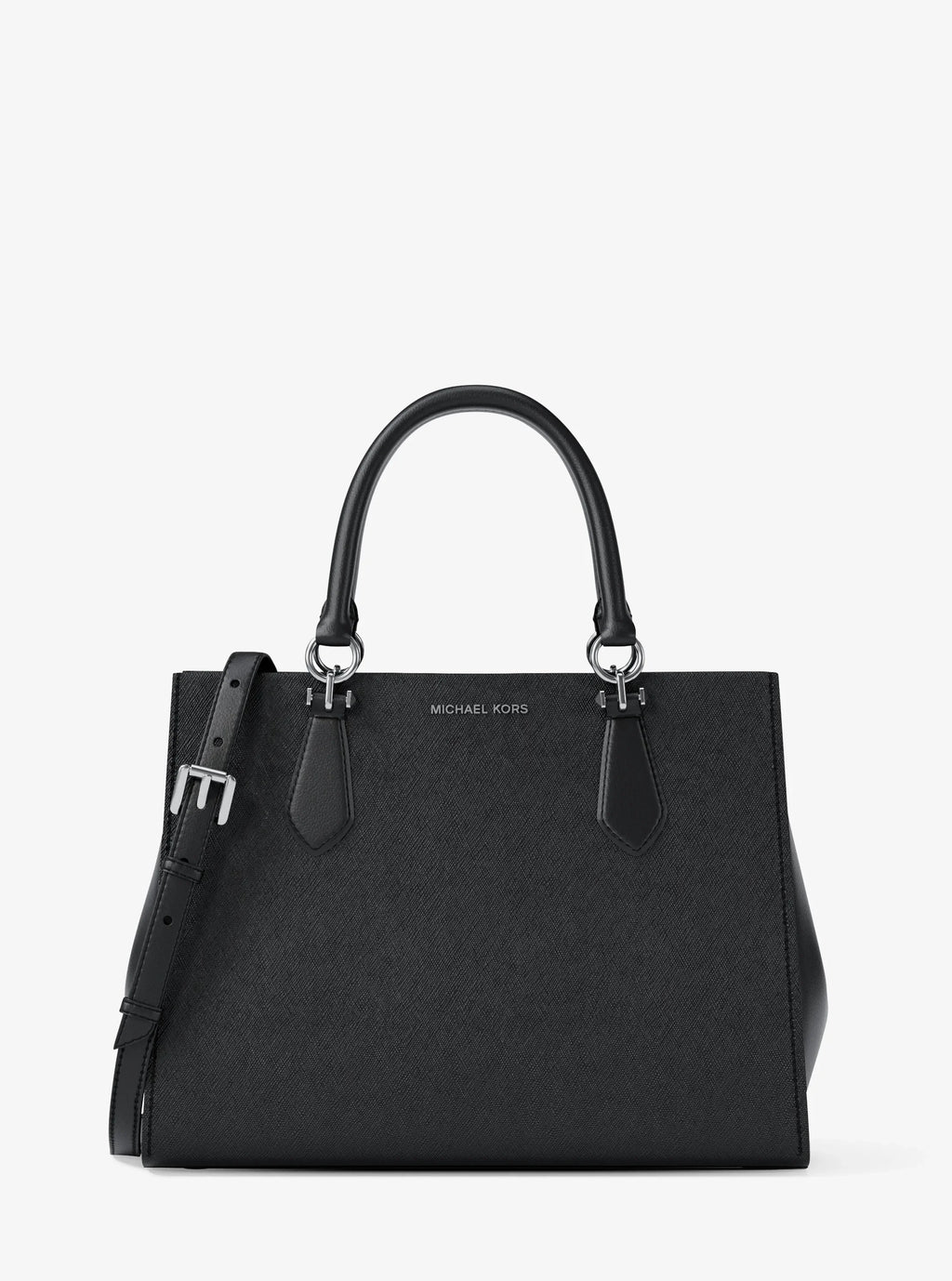 Michael Kors Marilyn Medium Saffiano Leather Satchel