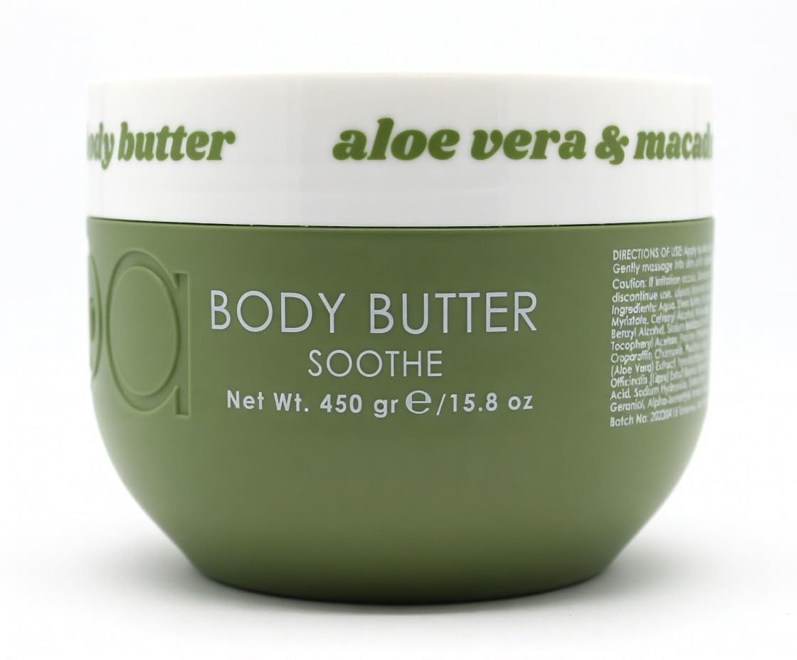 Ciroa, Aloe Vera & Macadamia Oil, Body Butter, Soothing