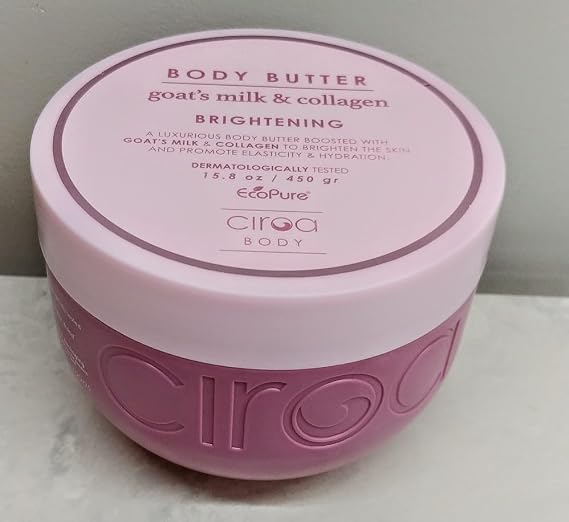 Ciroa, BODY BUTTER, Goat's Milk & Collagen