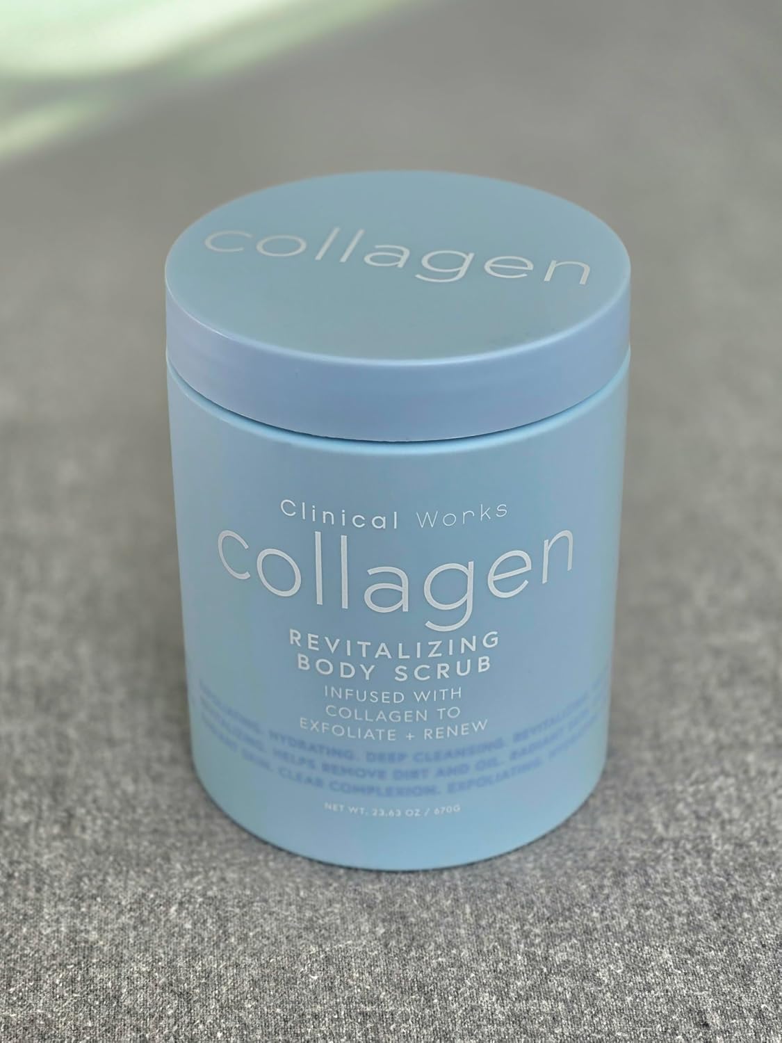 Clinical COLLAGEN REVITALIZING Works, Revitalizing & Exfoliating Body Scrub