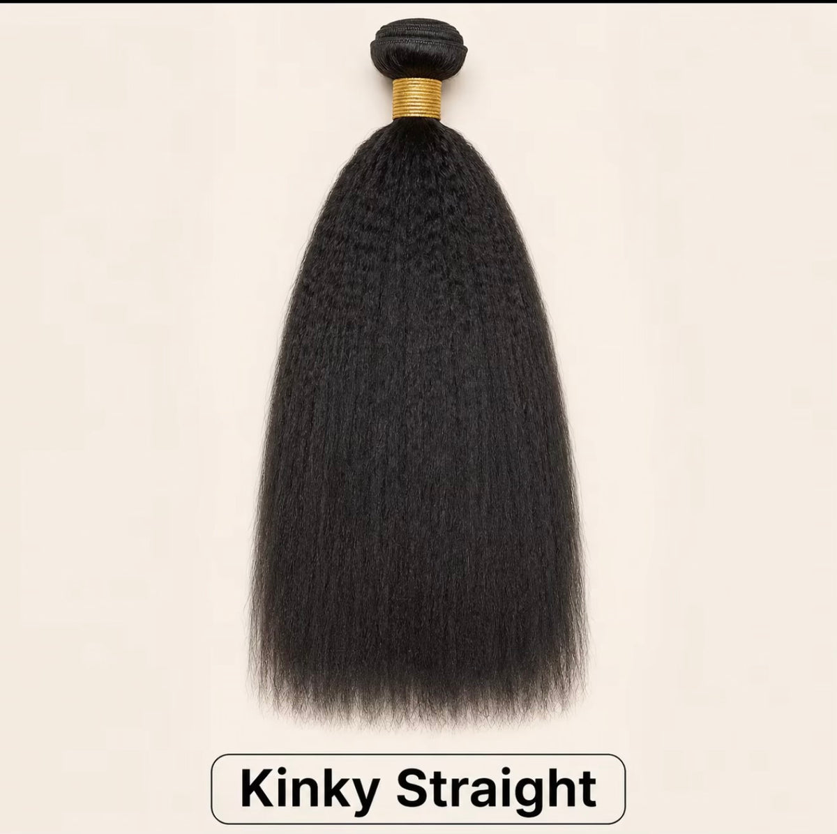 Kinky Straight Hair Bundles – Tangle-Free, Low-Shedding Straight Hair Extensions- 3 pc bundle