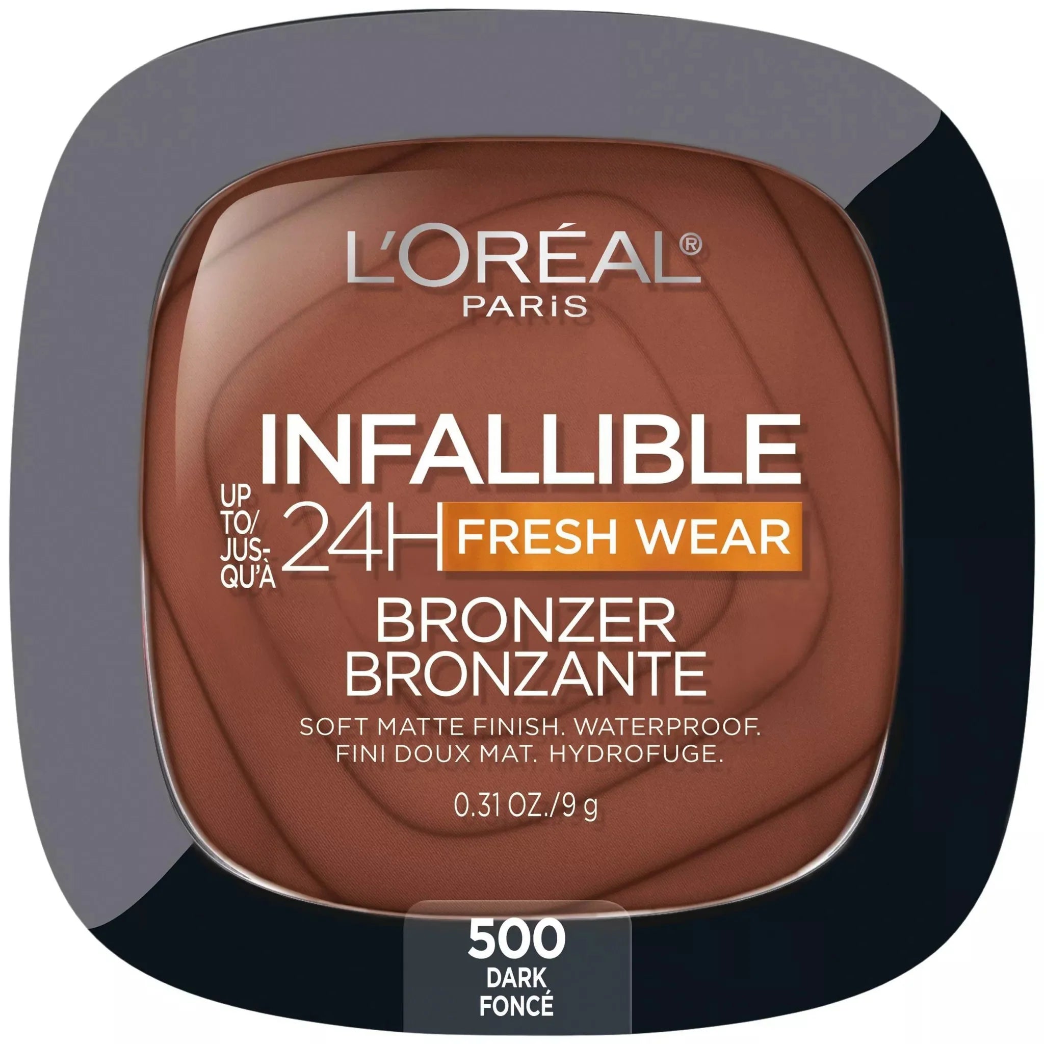 Loreal Infallible Up To 24Hr Fresh Wear Soft Matte Bronzer # 500 Dark