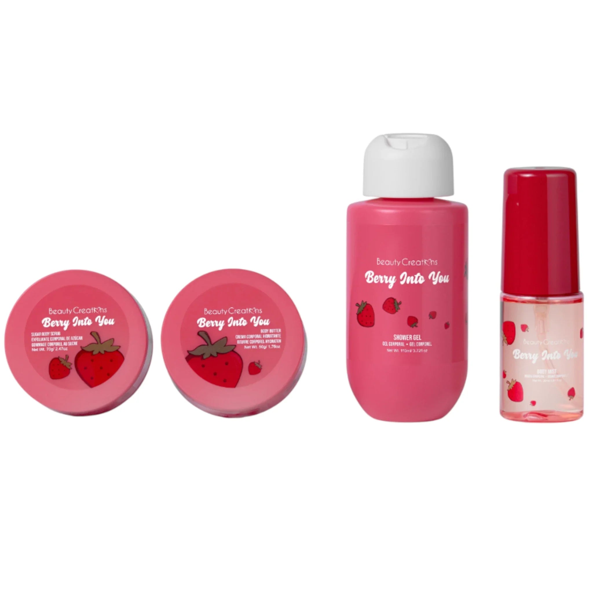 Beauty Creations Sweet Dose Fruity Travel Berry Into You