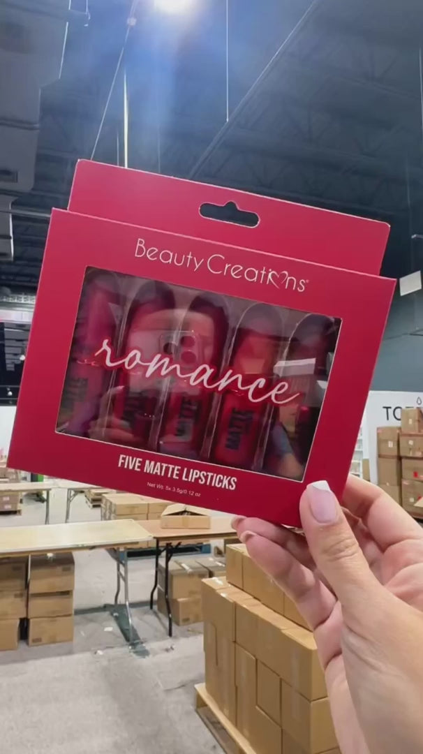 Beauty Creations Five Matte Lipstick Romance