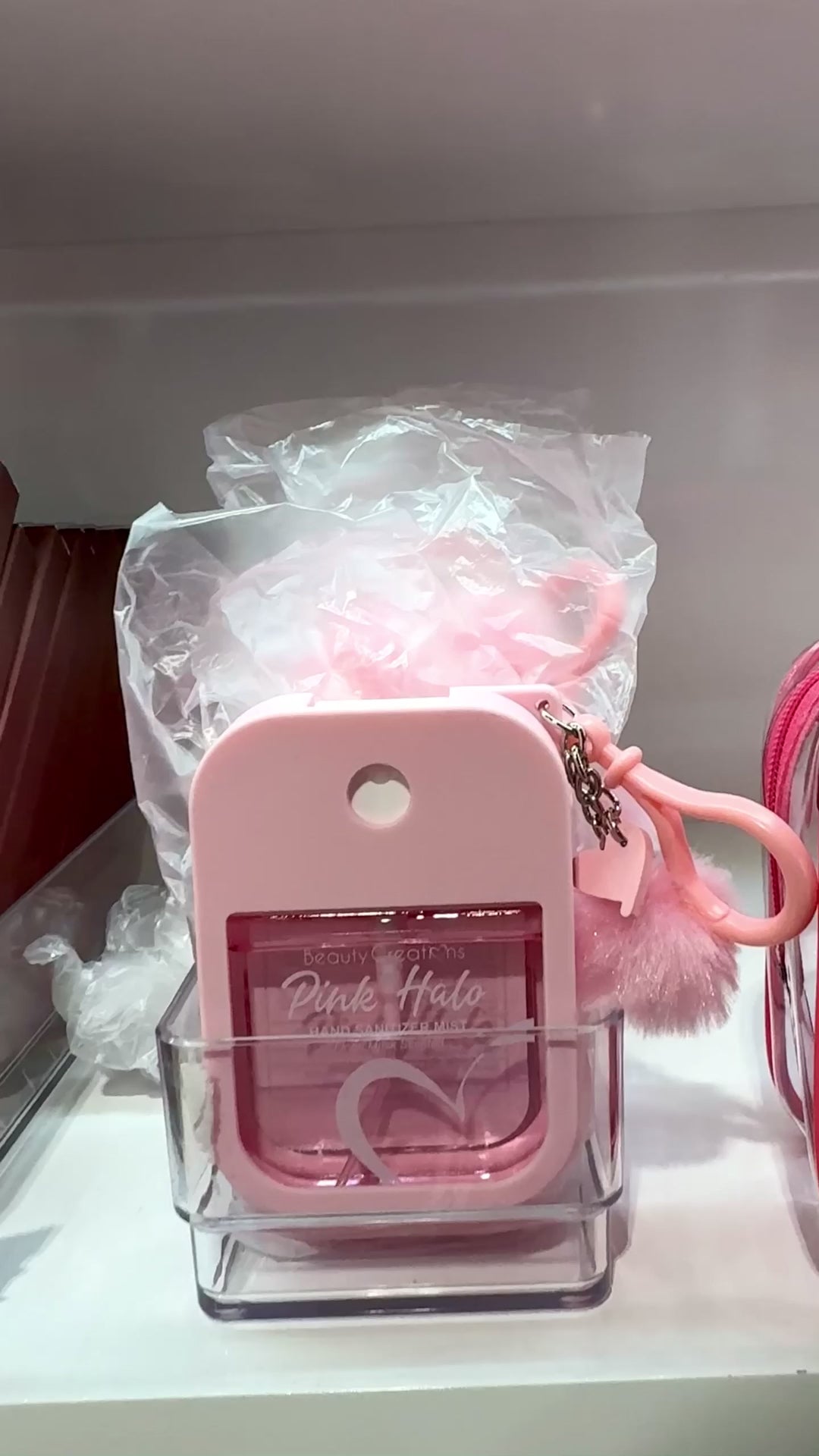 Beauty Creations Hand Sanitizer Mist Pink Halo